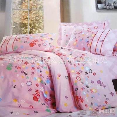 【宏達布業(yè)濰坊家紡廠家床上四件套純棉四件套批發(fā)40全棉四件套熱批0536】濰坊高新區(qū)宏達布業(yè)經銷處 - 產品庫